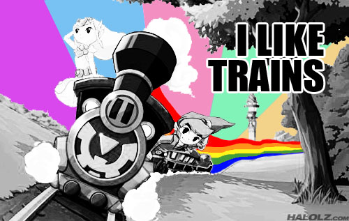 I LIKE TRAINS