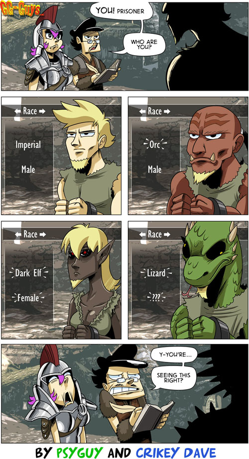 Skyrim Character Creation