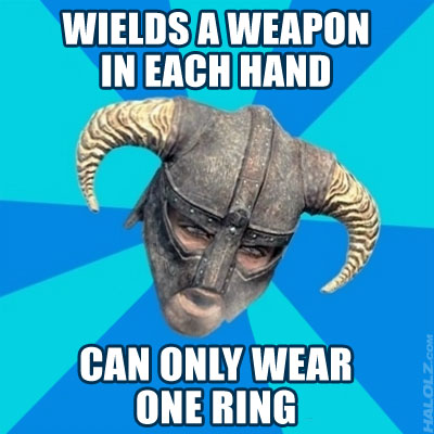 CAN ONLY WEAR ONE RING