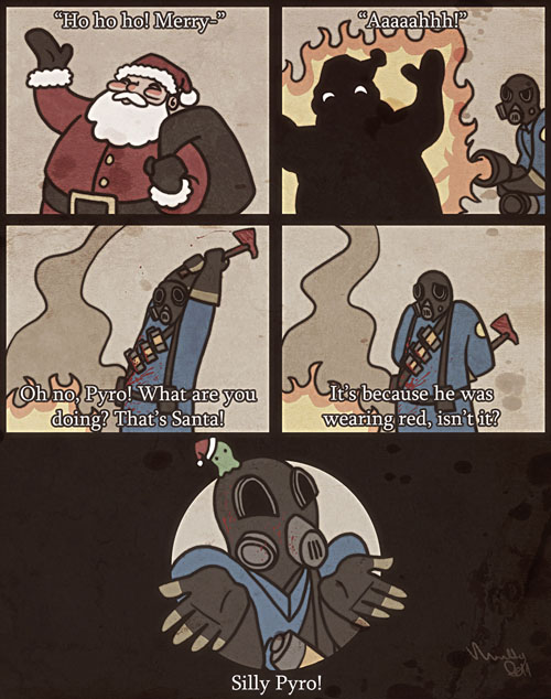 Pyro Saves Christmas