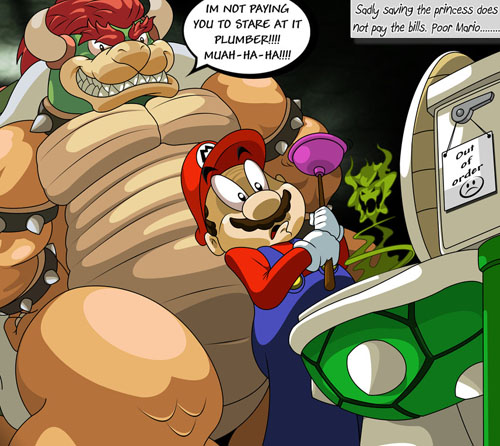 Poor Mario.........