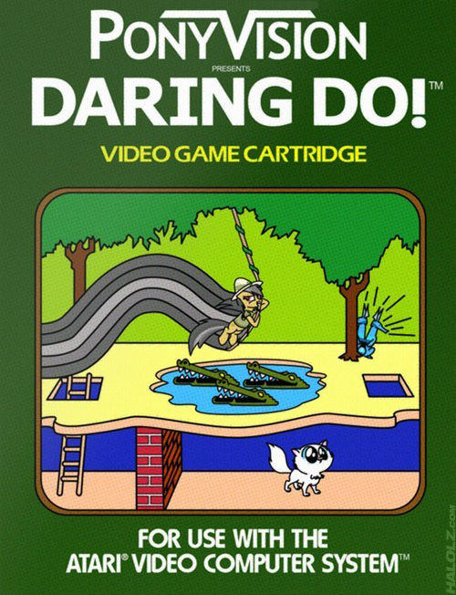 PONYVISION PRESENTS DARING DO! VIDEO GAME CARTRIDGE