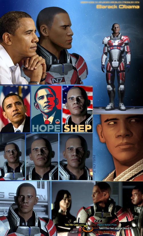 I'm Commander Obama...