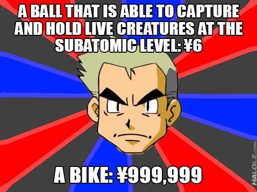 Advice Oak: Pokémon Economy