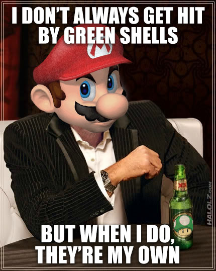 The Most Interesting Mario Karter in the World