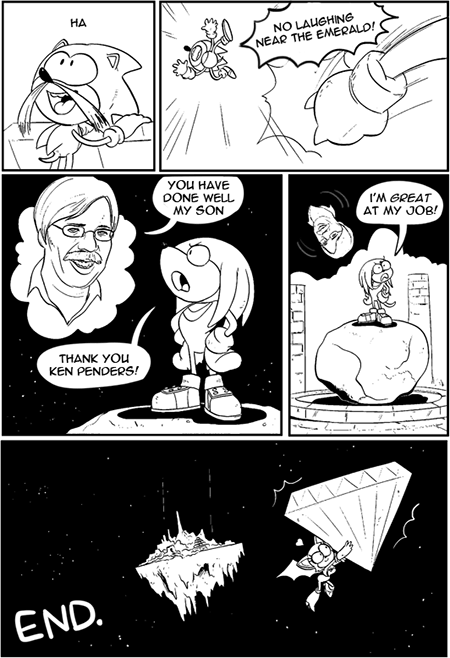 I AM KNUCKLES... I AM GOOD AT MY JOB (COMIC)